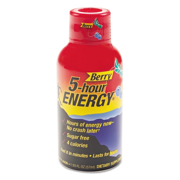 5 Hour Energy Energy Drink Berry 1.93 oz., PK12 - SN500181