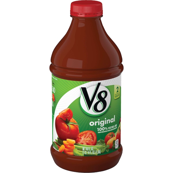 V8 V8 Original Vegetable Juice 64 oz. Bottle, PK6 - 000020808