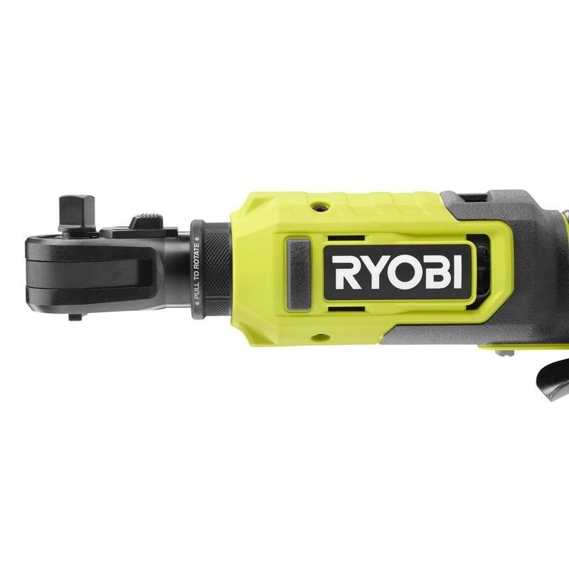 RYOBI ONE+ 18V Llave de trinquete inalámbrica de múltiples tamaños con batería de alto rendimiento de iones de litio ONE+ 18V 4.0 Ah - PCL280B-PBP004