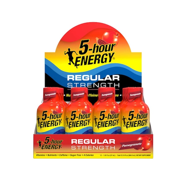 5 Hour Energy 5-Hour Energy Pomegranate Energy Shot 1.93 oz., PK216 - 818125