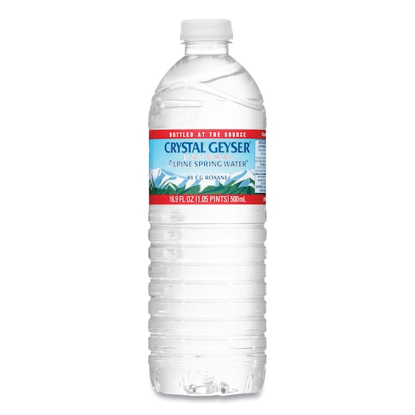 Crystal Geyser Alpine Spring Water, 16.9 oz Bottle, 35PK - 35001