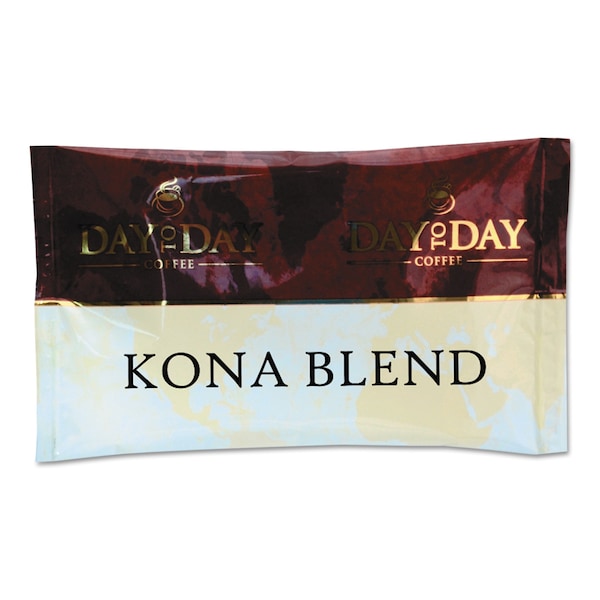 Day To Day Coffee Pure Coffee, Kona Blend, 1.5 oz., PK42, Kona Blend, Packet, Regular, Coffee, 1.5 oz, 42 PK - PCO23002