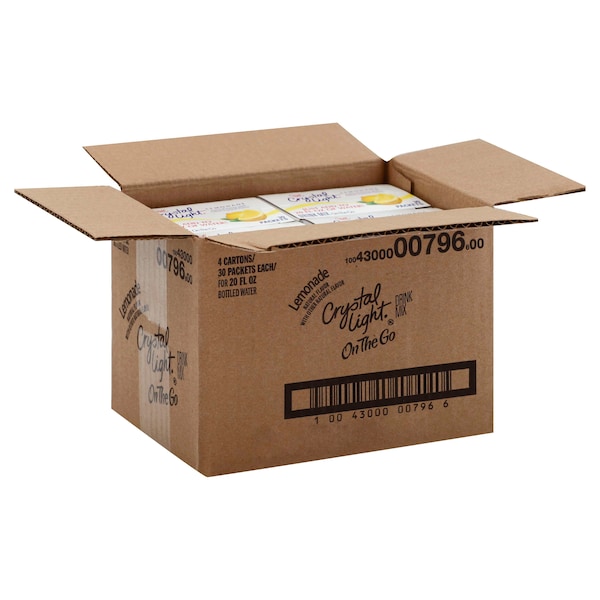 Crystal Light Crystal Light Kosher Drink Lemonade On The Go .17 oz., PK120 - 10043000007966