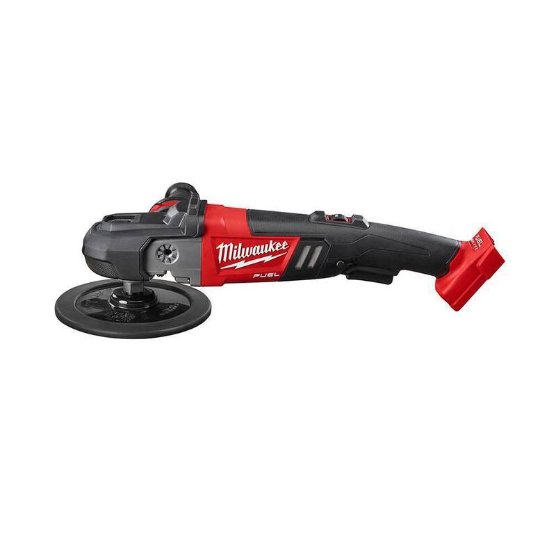 Pulidora inalámbrica Milwaukee M18 FUEL 18V de 7 pulgadas con velocidad variable y sin accesorios - 2738-20