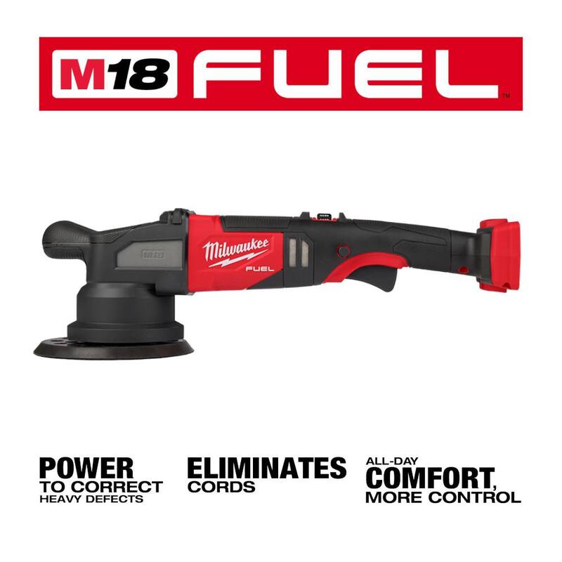 Pulidora DA inalámbrica Milwaukee M18 FUEL 18V de 21 MM con tecnología de ión de litio sin escobillas (sólo herramienta) - 2685-20