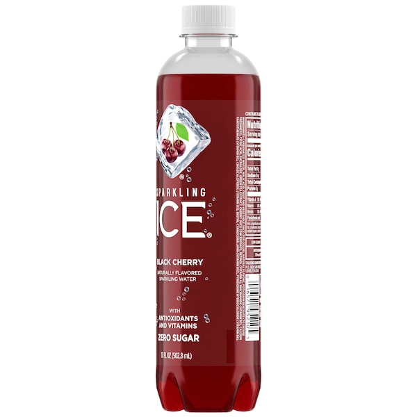 Sparkling Ice Sparkling Ice Black Cherry 17 oz.bottles, PK12 - FG00105