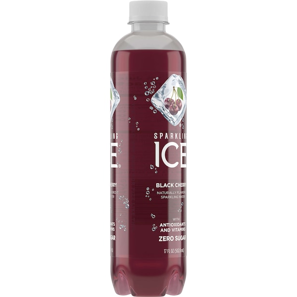 Sparkling Ice Sparkling Ice Black Cherry 17 oz.bottles, PK12 - FG00105