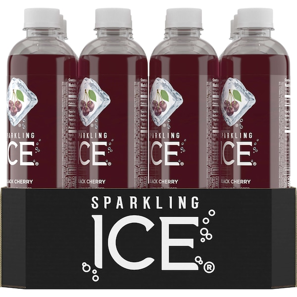 Sparkling Ice Sparkling Ice Black Cherry 17 oz.bottles, PK12 - FG00105