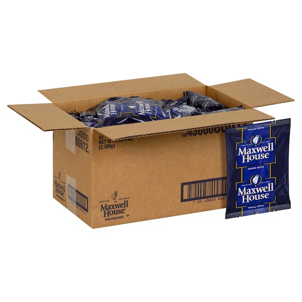 Maxwell House Maxwell House Coffee Ground Coffee 2 oz., PK42 - 10043000866129