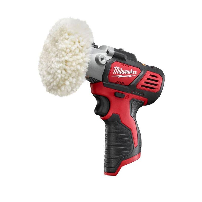 Pulidora/Lijadora inalámbrica de velocidad variable Milwaukee M12 de 12 volts con batería de ion de litio M12 12V CP de alta potencia de 2.5 Ah - 2438-20-48-11-2425