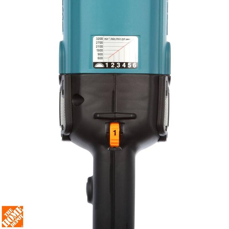 Pulidor de velocidad variable Makita de 10 amperes y 7 pulgadas con asa lateral, bonete de lana y bolsa de contratista de 21 pulgadas - 9237CX3