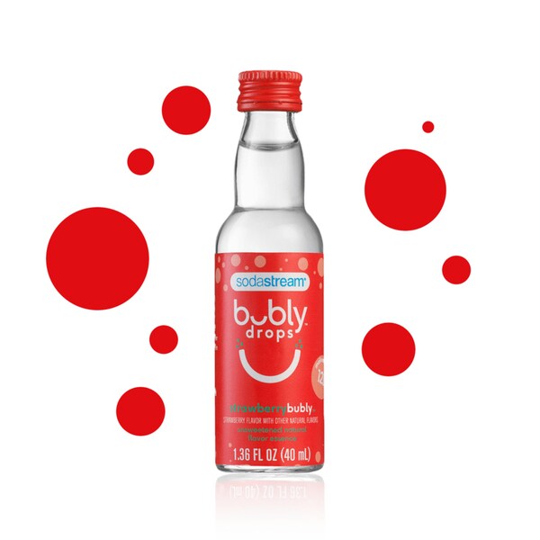 Sodastream SodaStream Bubly drops Strawberry Citrus Fruit Drops 1.36 oz 1 pk - 1025223010