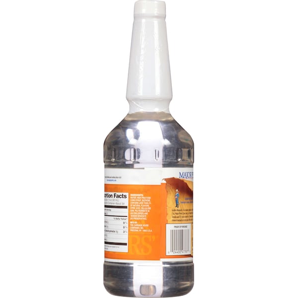 Major Peters Major Peters' Triple Sec Cocktail Mix 33.8 oz., PK12 - FGBVMJP17
