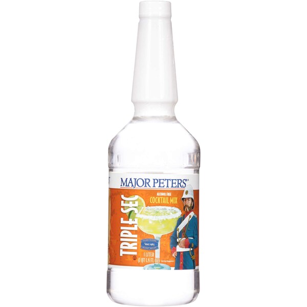 Major Peters Major Peters' Triple Sec Cocktail Mix 33.8 oz., PK12 - FGBVMJP17