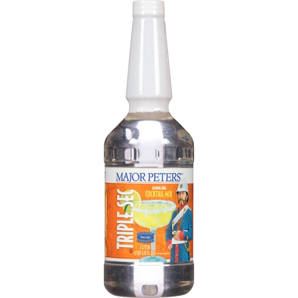 Major Peters Major Peters' Triple Sec Cocktail Mix 33.8 oz., PK12 - FGBVMJP17