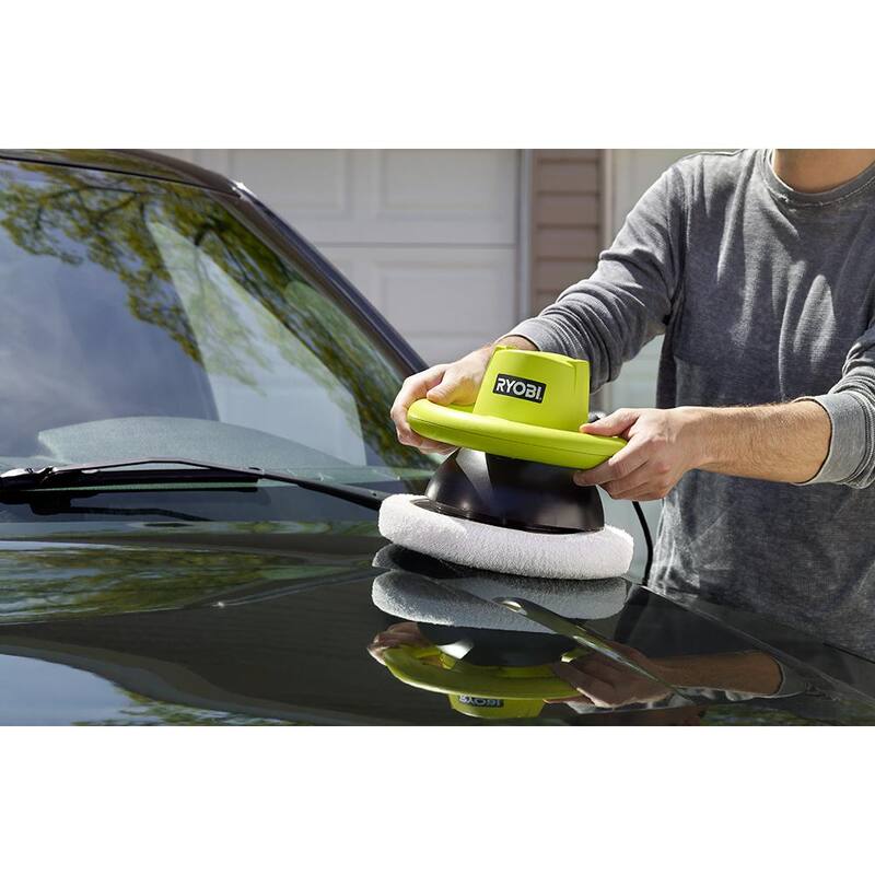 RYOBI Pulidora Orbital con Cable de 0.75 Amperios y 10 pulgadas - RB102G