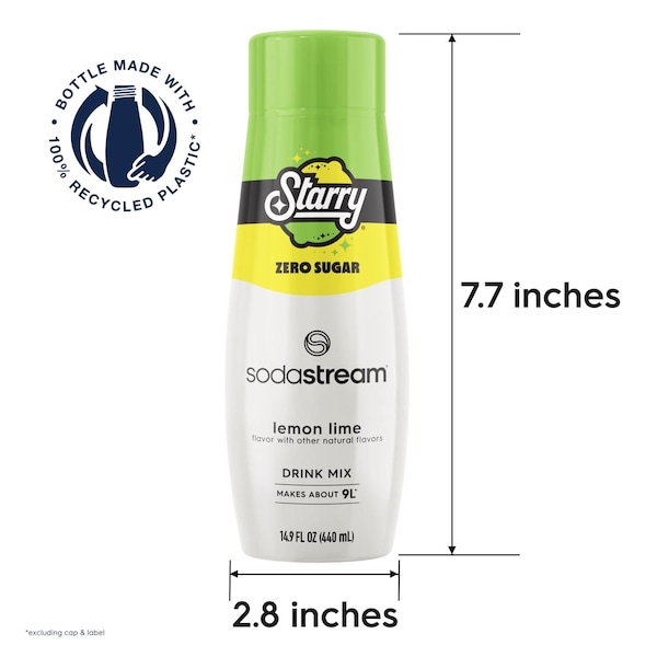 Sodastream SodaStream Starry Zero Sugar Lemon-Lime Soda Mix 440 ml - 1924226010