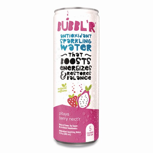 Bubblr Antioxidant Sparkling Water, Pitaya Berry Nect'r, 12PK - WIC39978