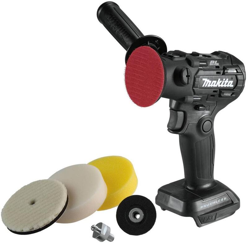 Makita 18V LXT Sub-Compact Lithium-Ion Brushless Cordless 3 in. Polisher/2 in. Sander (Herramienta Únicamente) - XVP01ZB