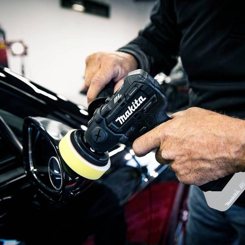 Makita 18V LXT Sub-Compact Lithium-Ion Brushless Cordless 3 in. Polisher/2 in. Sander (Herramienta Únicamente) - XVP01ZB