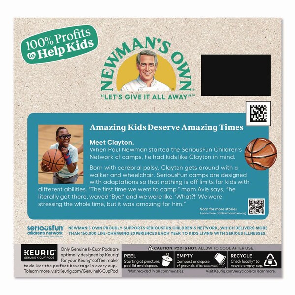Newmans Own Organics Special Blend Coffee K-Cups, 48PK - 5000373977