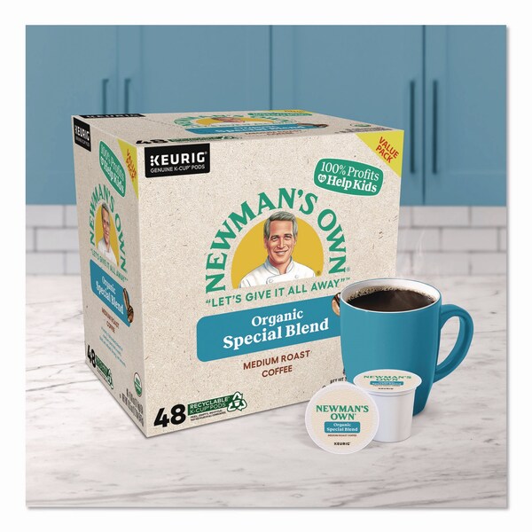 Newmans Own Organics Special Blend Coffee K-Cups, 48PK - 5000373977