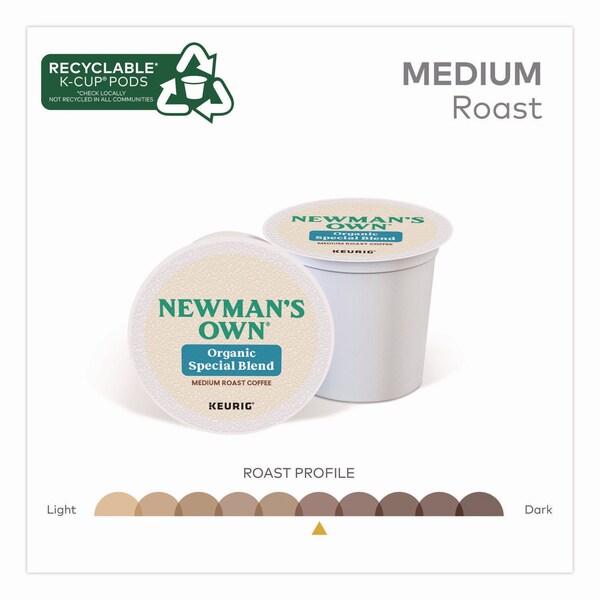 Newmans Own Organics Special Blend Coffee K-Cups, 48PK - 5000373977