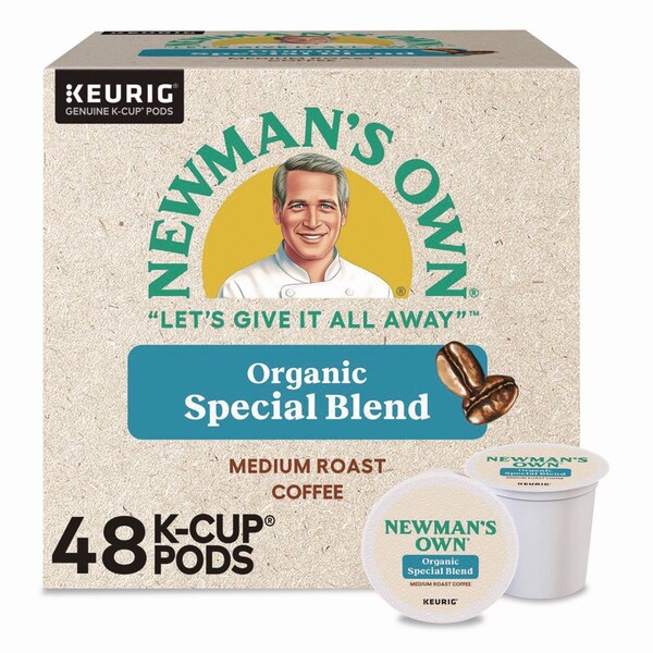 Newmans Own Organics Special Blend Coffee K-Cups, 48PK - 5000373977