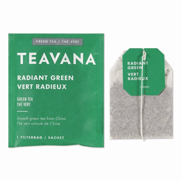 Starbucks Teavana Tea Bags, Radiant Green, 0.09 oz, 24PK - SBK13089