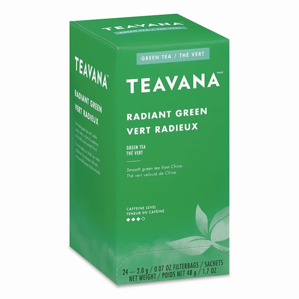 Starbucks Teavana Tea Bags, Radiant Green, 0.09 oz, 24PK - SBK13089