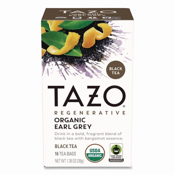 Tazo Tea Bags, Organic Earl Grey, 16PK - TAZ00352
