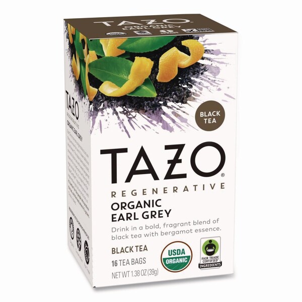 Tazo Tea Bags, Organic Earl Grey, 16PK - TAZ00352