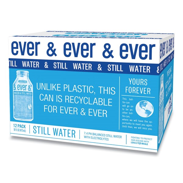 Ever & Ever Reverse Osmosis Still Water, 16 oz Bottle, 12PK - VTC00081