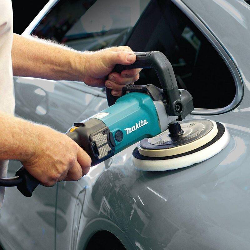 Pulidora con cable de 10 amperes y disco de 7 pulgadas - 9237C de Makita