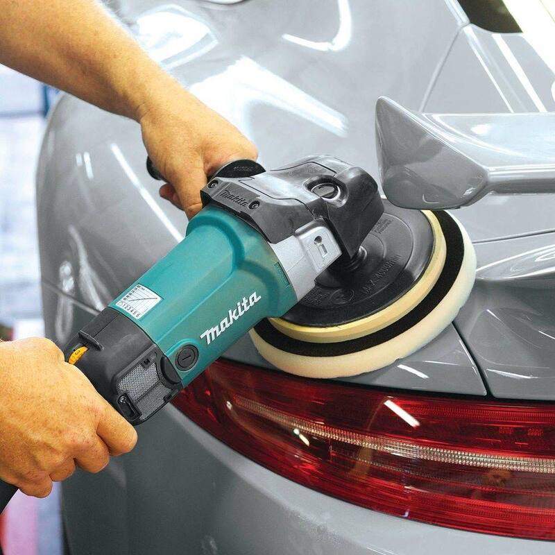 Pulidora con cable de 10 amperes y disco de 7 pulgadas - 9237C de Makita