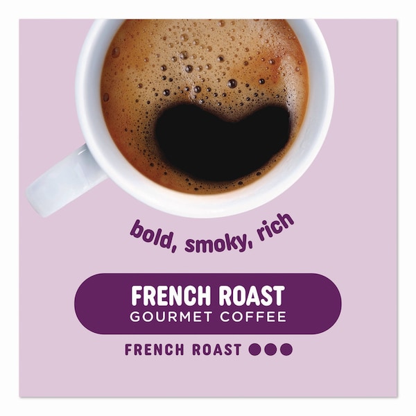 Pick Me Up Provisions French Roast Coffee K-Cups, 96PK - 52966CT