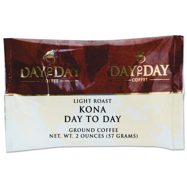 Day To Day Coffee Pure Coffee, Kona Blend, 2 oz Pack, 42PK - PCO22003