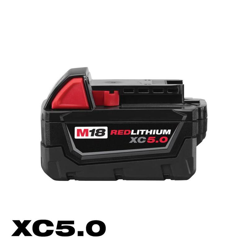 Milwaukee M18 FUEL Pulidora inalámbrica sin escobillas de 18V con batería de 5.0 Ah - 2738-20-48-11-1850