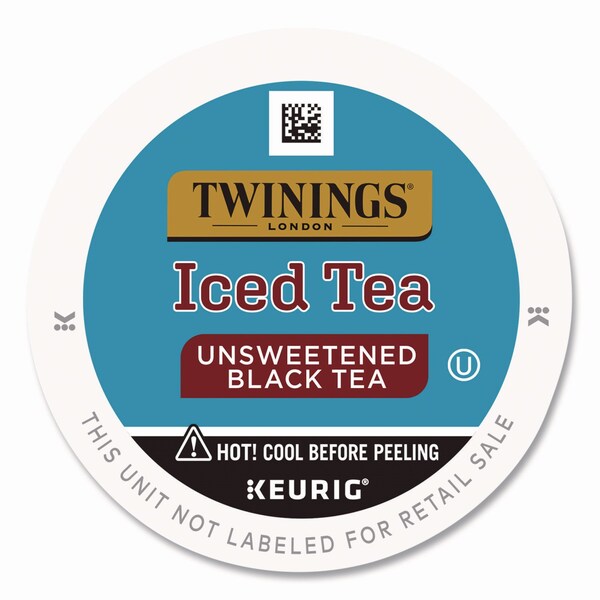 Twinings Iced Tea K-Cups, Unsweetened Black, 24PK - TNA23048