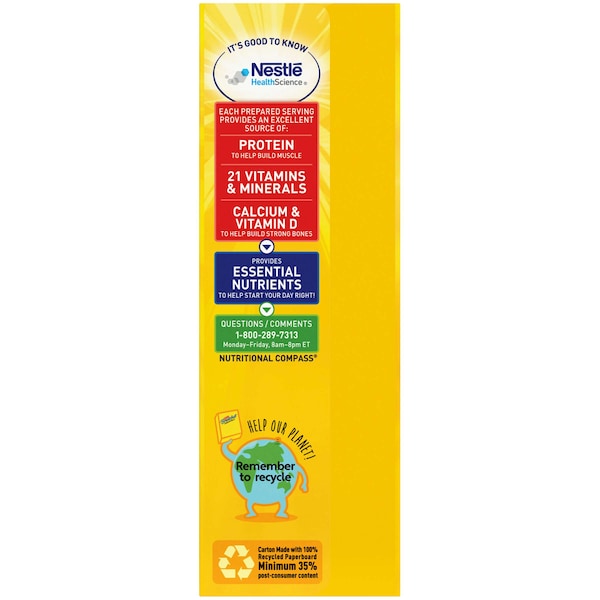 Carnation Carnation French Vanilla Breakfast Essentials Drink Mix 12.6 oz., PK6 - 10050000530622
