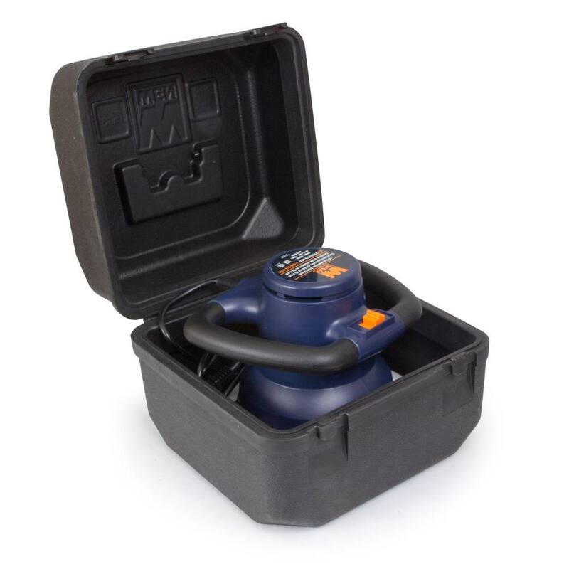 WEN 120-Volt 10 pulgadas Enceradora y Pulidora en Estuche con Bonetes Extra - 10PMC