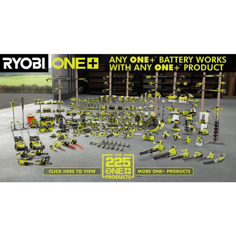 RYOBI ONE+ 18V Pulidora Dual de Acción Variable Inalámbrica de 5 pulgadas con Kit de Batería de 4.0 Ah y Cargador de 18V - PBF100K
