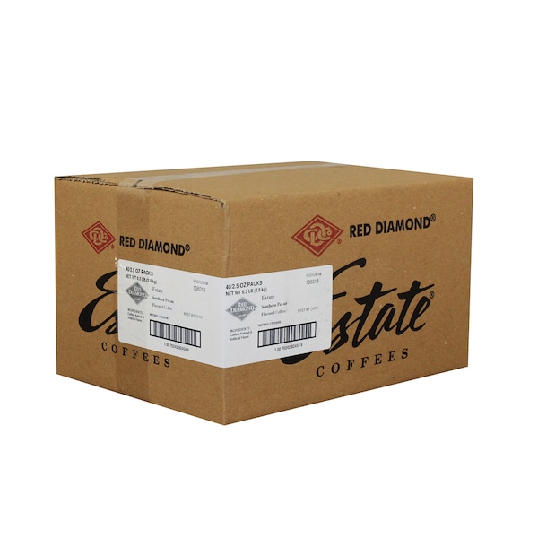 Red Diamond Red Diamond Southern Pecan Estate Blend Coffee 2.5 oz., PK40 - 108018
