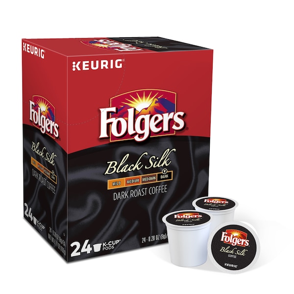 Keurig Keurig Folgers Black Silk Coffee K-Cups 24 pk - 5000330103