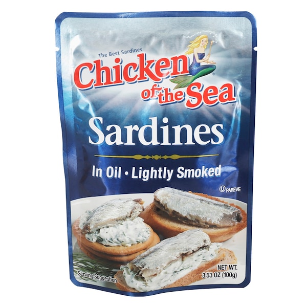 Chicken Of The Sea Chicken Of The Sea Sardines Oil Pouch 3.53 oz., PK36 - 10048000007152