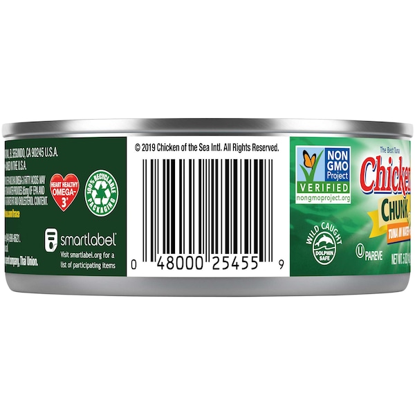 Chicken Of The Sea Chicken Of The Sea Tuna 5 oz., PK24 - 10048000254556