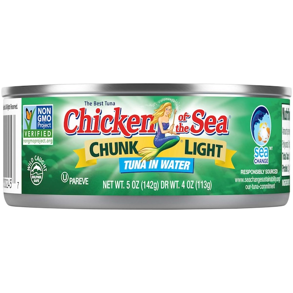 Chicken Of The Sea Chicken Of The Sea Chunk Light Tuna In Water 5 oz., PK48 - 10048000002454