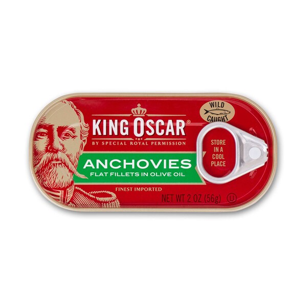 King Oscar King Oscar Anchovies 2 oz., PK18 - 00034800600610