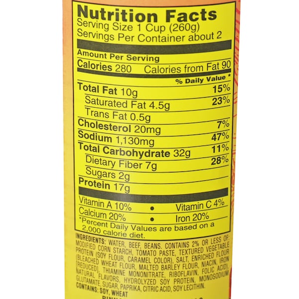 Nalley Nalley Original Chili Con Carne With Bean 14 oz., PK24 - 4132124105