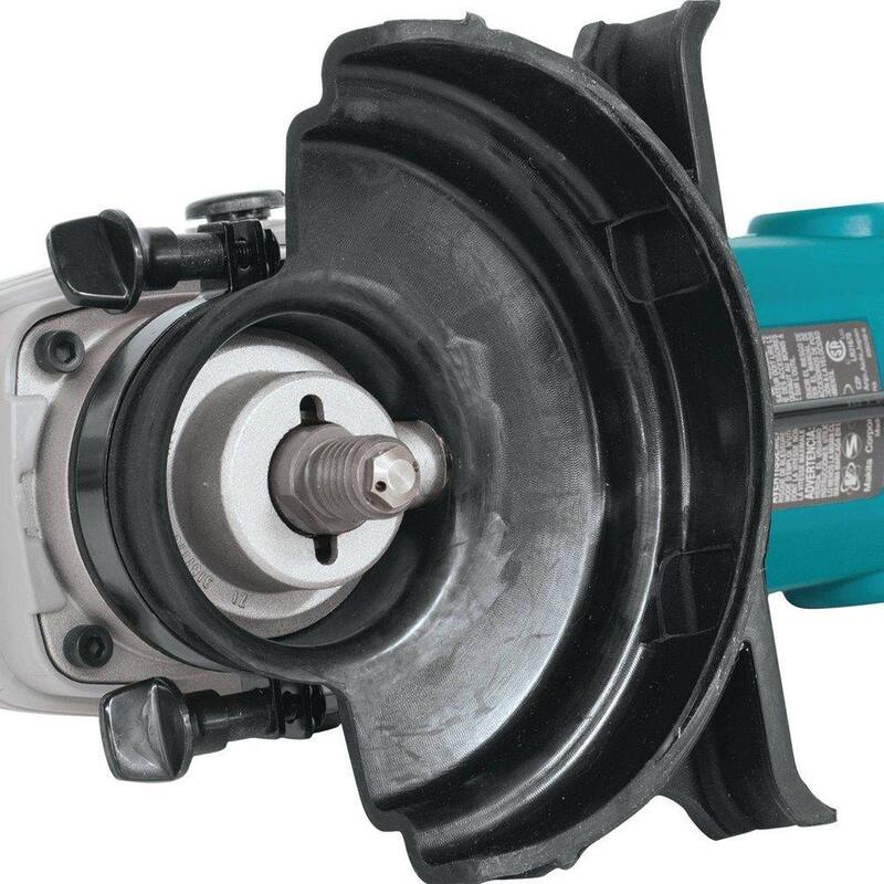 Pulidora de piedra eléctrica con cable de 11 amperes y 5 pulgadas de Makita con protector contra salpicaduras - PK5011CX1